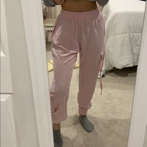 Pink joggers